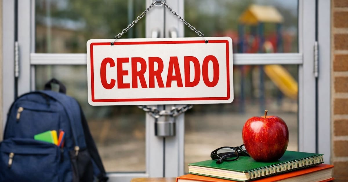 Confirmado: Educación cerrará las escuelas durante tres días seguidos en marzo para ... thumbnail