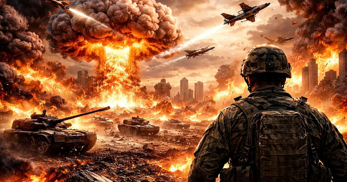 Tercera Guerra Mundial: los únicos dos países que permanecerían en pie, según la IA thumbnail