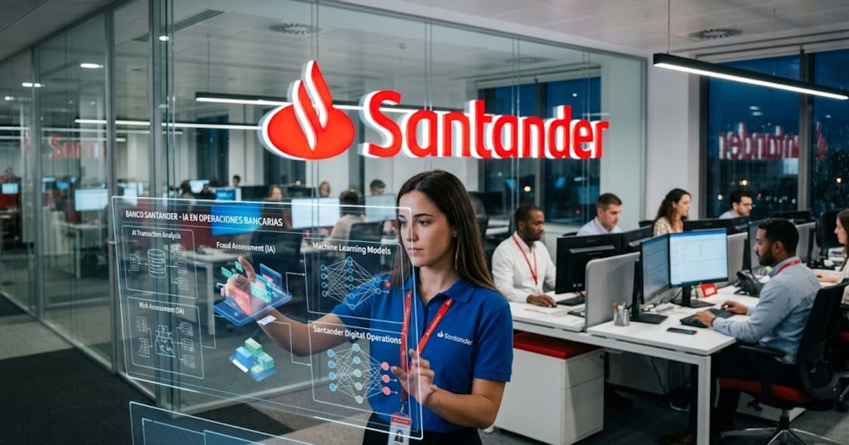 El millonario retorno de inversión de Santander gracias a la <b>Inteligencia Artificial</b> thumbnail