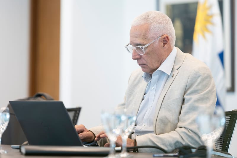 Ministro del Interior, Carlos Negro. Foto: Presidencia de la República