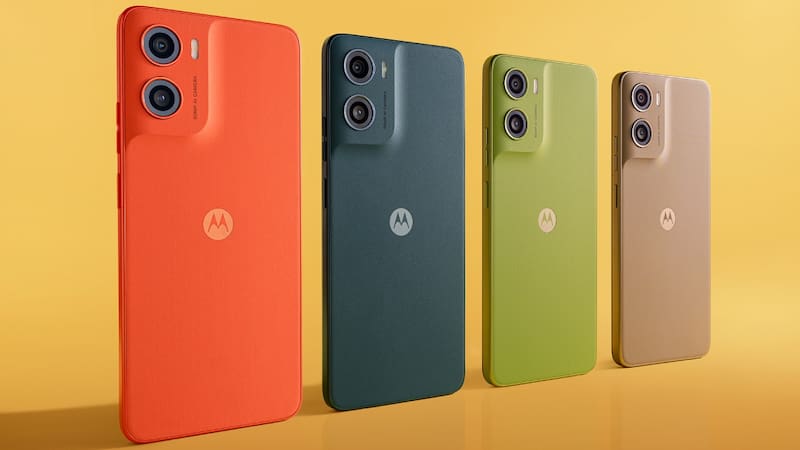 El nuevo moto g06 está disponible en una interesante variedad de colores.