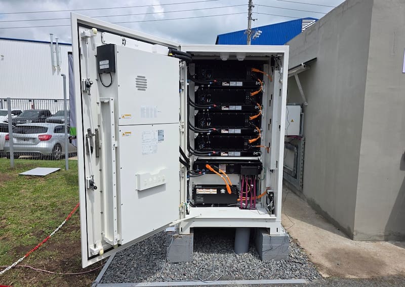 Huawei equipment installed at Unimers factory.