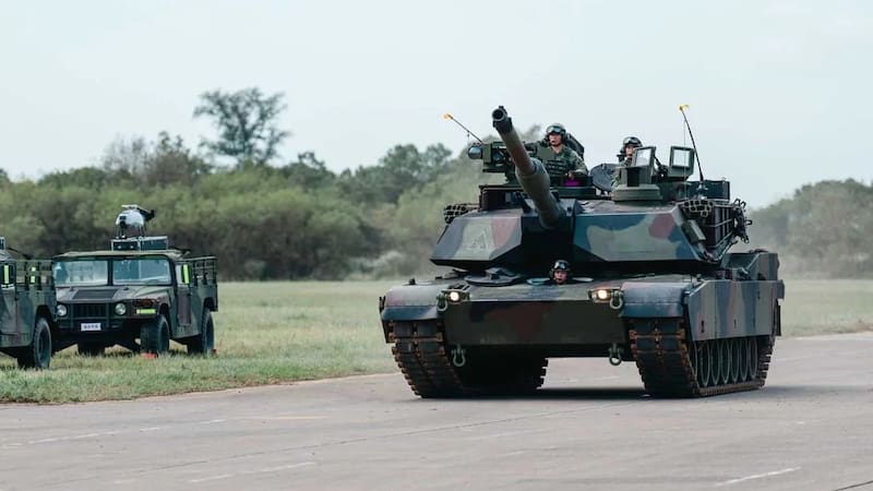 Taiwán ya cuenta en sus filas con el poderoso tanque M1A2T de origen estadounidense.