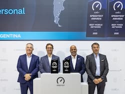Personal recibe el premio a la mejor red fija y móvil de la Argentina