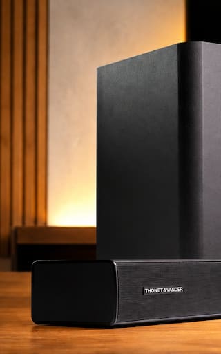 Mejor sonido para el Mundial: qué ofrece la barra 2.1 Thonet & Vander Stern