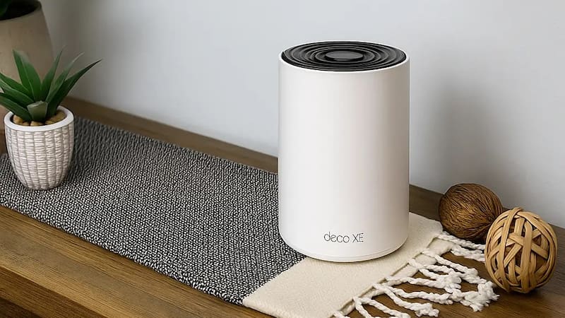 Un nodo Mesh de la marca TP-Link Deco.