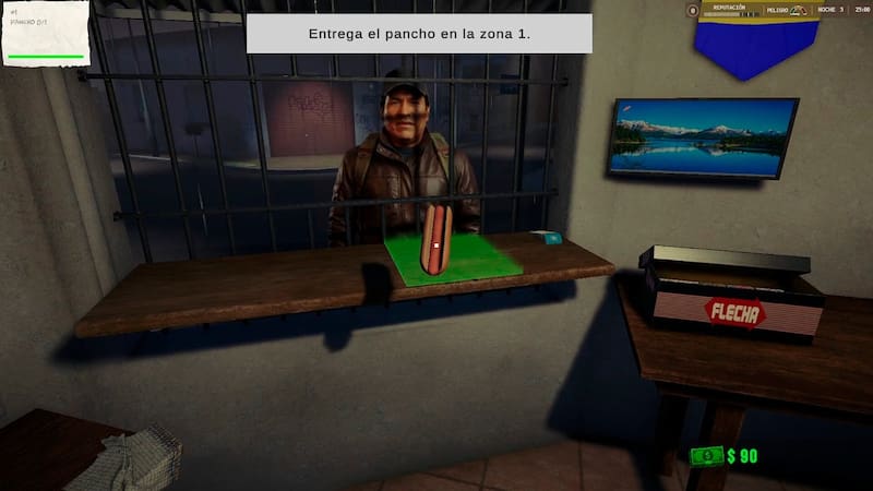 La venta de panchos, clave para para el negocio.