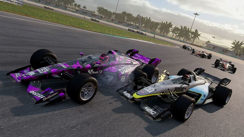 Los autos de Fórmula también forman parte del atractivo menú de GRID Legends: Deluxe Edition.