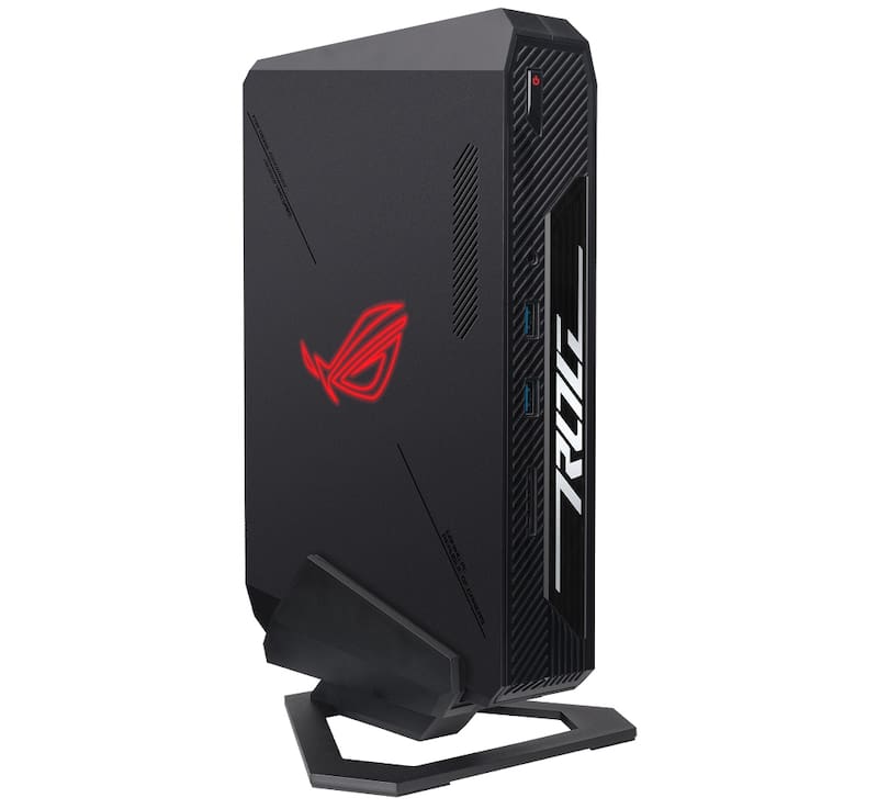 La ROG NUC es la propuesta gamer de Asus. Estos equipos suelen venir con gráficos de Nvidia.