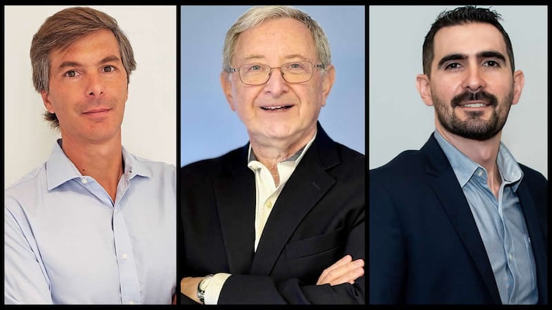Ernesto Mordentti, CEO Aiotek; Gabriel Ruchelsman, Territory Manager LATAM de Norton; Damián Miano, CFO de Aiotek.