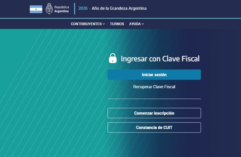 Hay que ingresar a la web de ARCA y autenticarse con clave fiscal.