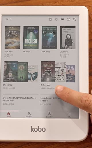 Con lectores de e-books a color, la japonesa Kobo llegó a la Argentina