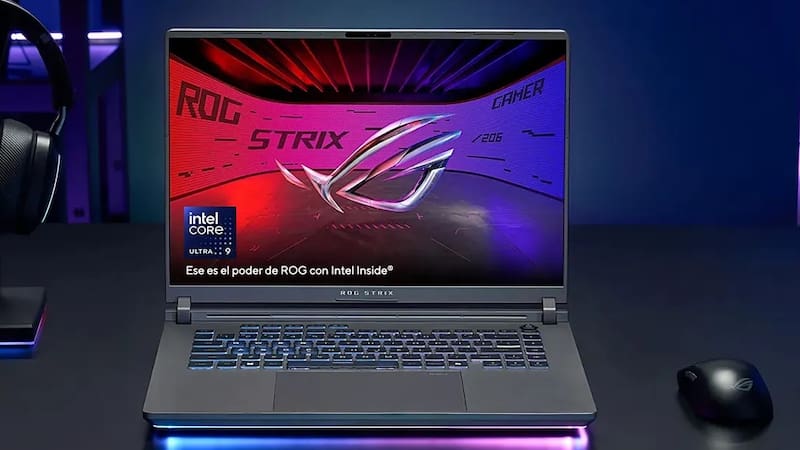 La notebook Asus ROG Strix G18.
