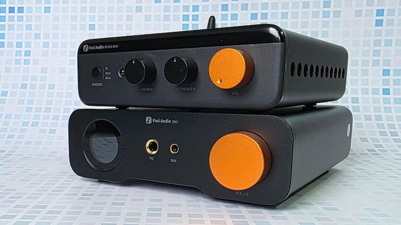 Compañeros de estilo: el Fosi Audio BT20A MAX sobre el DAC ZH3.