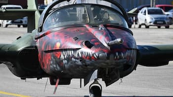 Uruguay dice adiós a un histórico guerrero del aire: cómo es el nuevo “tanque volador” que lo reemplaza