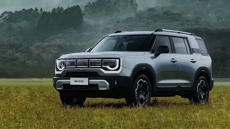 Aventurero: el BAIC BJ30 está disponibles en versiones 4x2 y 4x4.