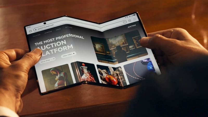 El plegable "triple" Huawei Mate XT Ultimate Design.