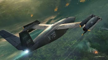 Estados Unidos reveló su “lobo del aire”: es rápido como un jet, flota como helicóptero y puede cambiar la guerra para siempre