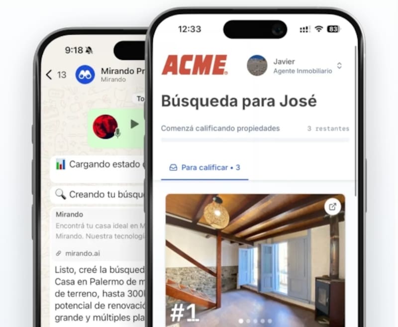 Mirando.ai ya tiene clientes en Uruguay y, ahora, apunta a crecer en la Argentina.