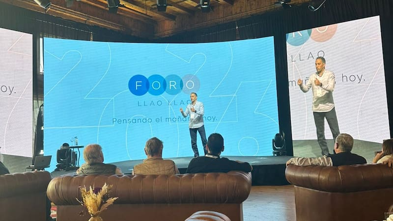 Bruno Ruyú, de CEO de Teramot, en el Foro Llao Llao.