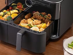 Cambia la freidora de aire: este nuevo electrodoméstico prepara dos platos distintos al mismo tiempo