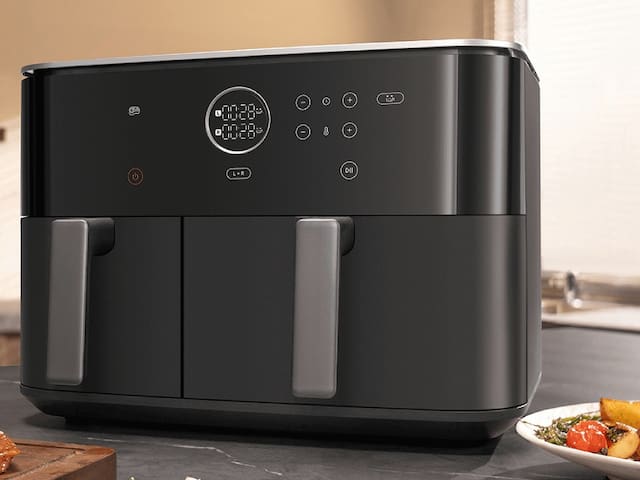 Cambia la freidora de aire: este nuevo electrodoméstico prepara dos platos distintos al mismo tiempo