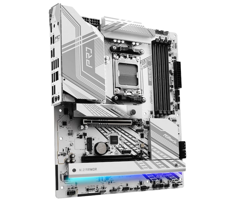El motherboard ASRock X870 Pro RS para procesadores AMD.