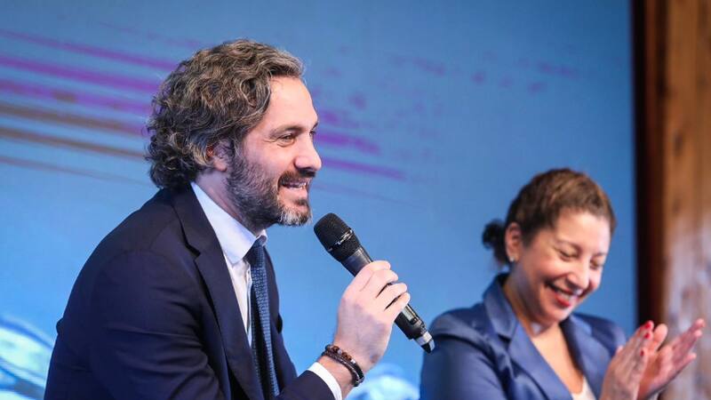 Santiago Cafiero aseguró que "la transición energética tiene que ser la posibilidad de encontrar nuevos vectores de desarrollo exportador y económico para nuestro país"