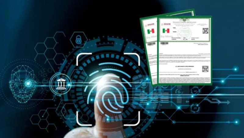 Trámite de la CURP biométrica en México. Fuente: Shutterstock