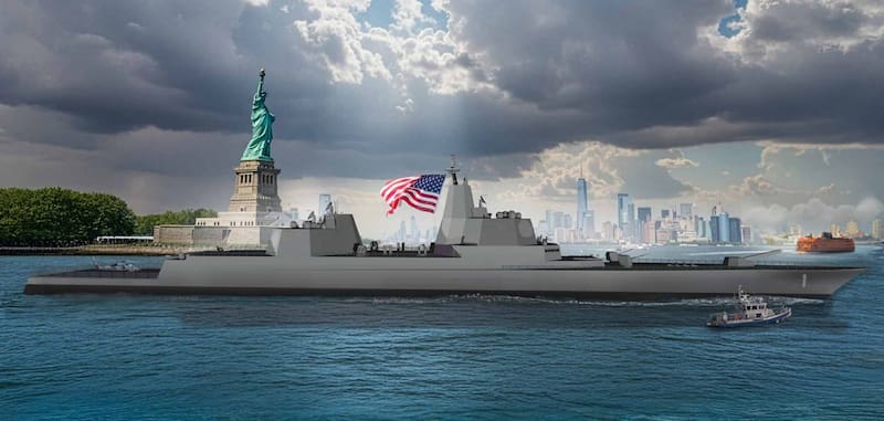 Los acorazados de la clase Trump, columna vertebral de la nueva "Flota Dorada" de Estados Unidos.