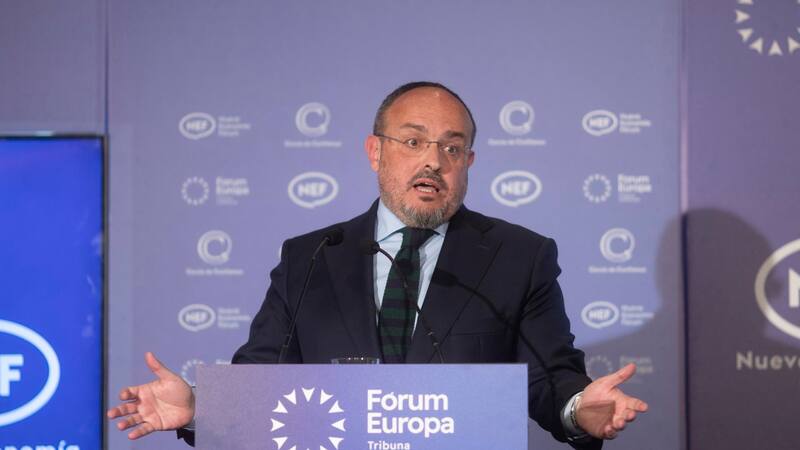 Alejandro Fernández, candidato a la presidencia de Cataluña del PP.