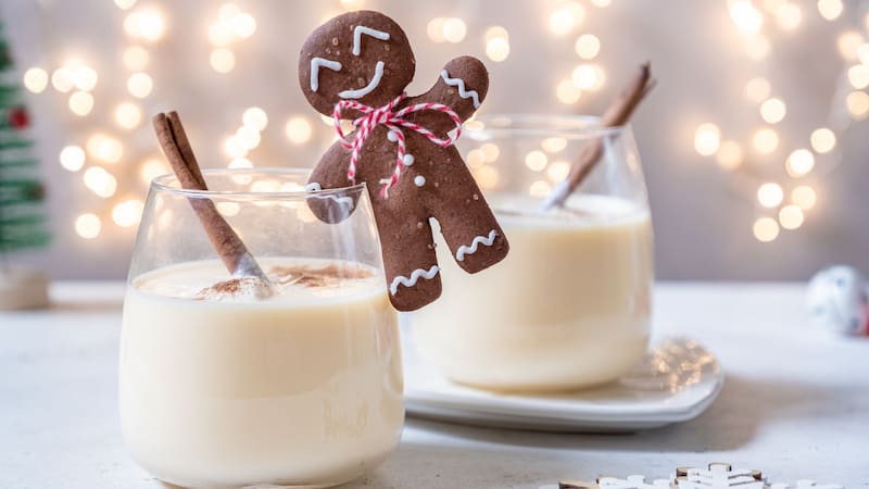 El ponche de huevo es una tradición navideña de los Estados Unidos.