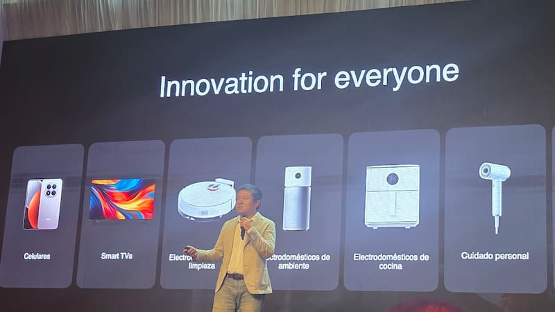 Patrick Zhou, de Xiaomi, anticipó la ampliación del ecosistema de productos de la marca en el país.