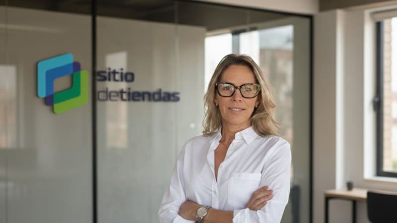Andrea Bertone, cofundadora de Sitio de Tiendas.