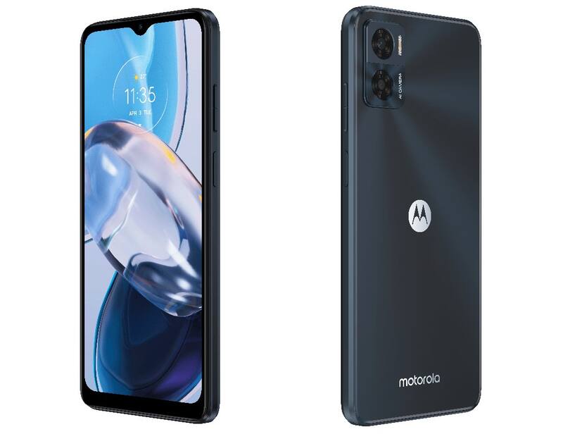 El Motorola E22 posee una pantalla de 6,5" con resolución HD+.