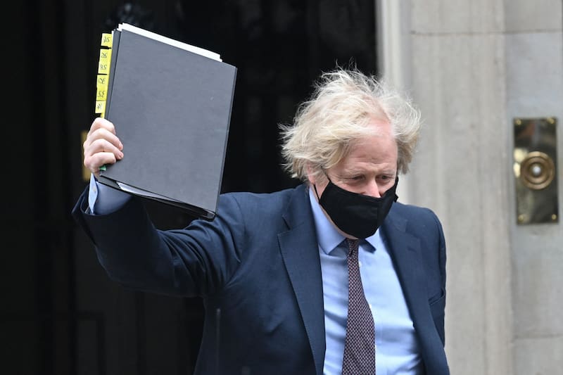 Boris Johnson, primer ministro británico