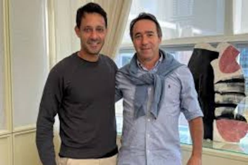 Marcos Galperin y su sucesor Ariel Szarfsztejn, quien ingresó a la empresa en 2017