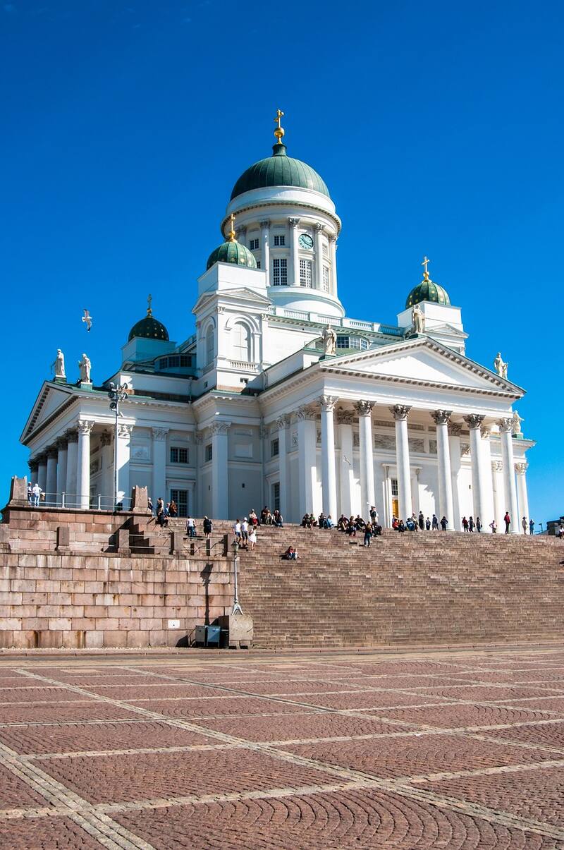 Helsinki es la capital de Finlandia. Fuente: Pixabay.