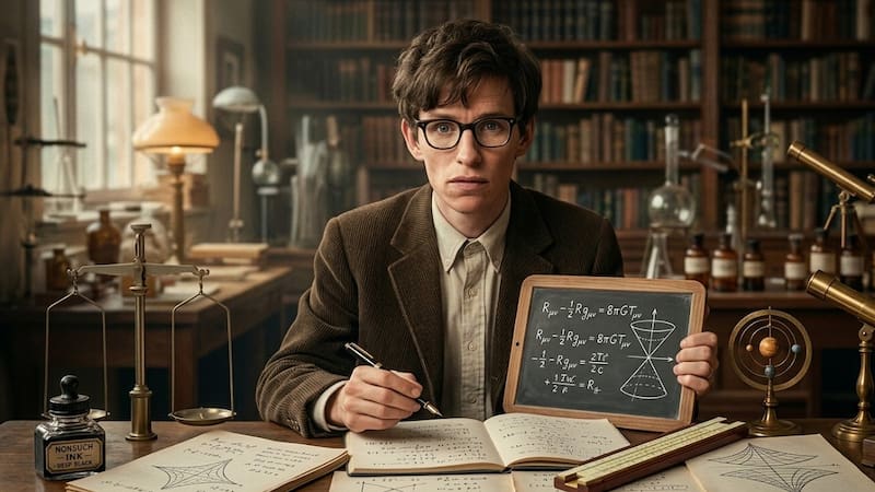 Desde joven, Stephen Hawking fue un físico destacado.