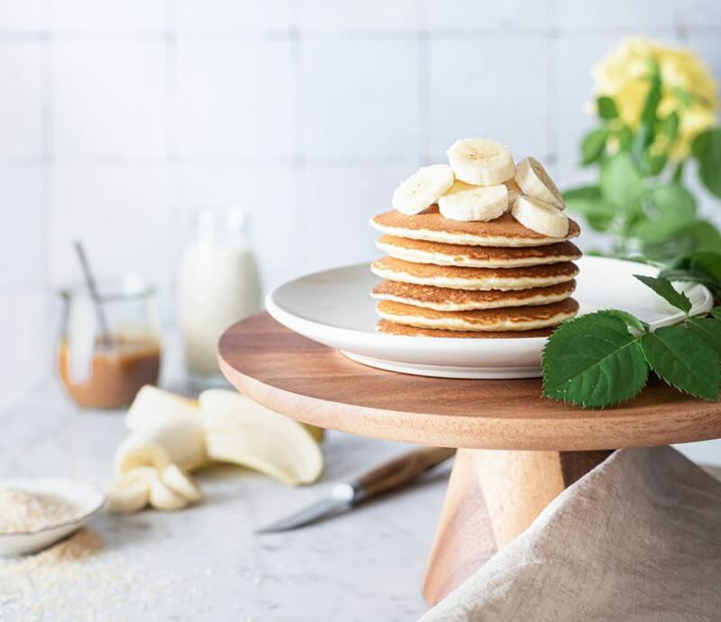 La simplicidad y la carga nutricional de las tortitas de banana las hacen ideales para cualquier persona (Fuente: Unsplash)