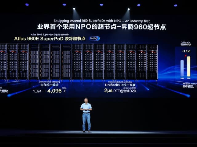 Huawei acelera el desarrollo de sus chips para centros de cómputo
