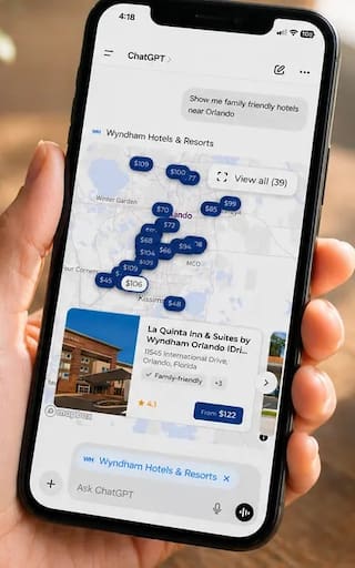 Wyndham lanza una aplicación nativa en ChatGPT