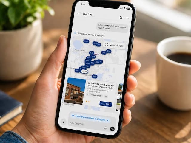 Wyndham lanza una aplicación nativa en ChatGPT