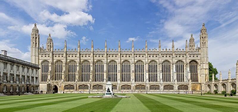 El edificio de King's College Chapel.