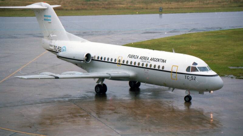 El Fokker F28 está al final de su carrera operativa