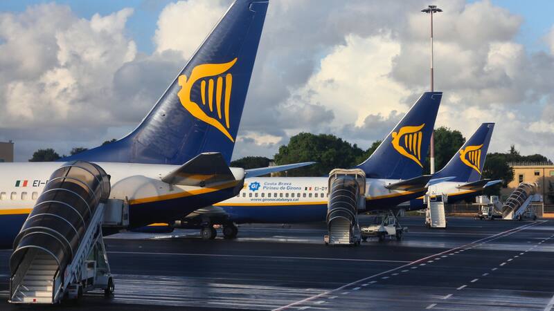 Ryanair anunció que obtuvo más de 2000 millones de euros en los primeros 9 meses de 2023.