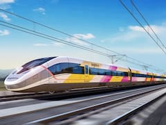 Construyen el primer tren bala y el más rápido de Estados Unidos: irá a 320 km/h y conectará Las Vegas con Los Ángeles en poco más de dos horas