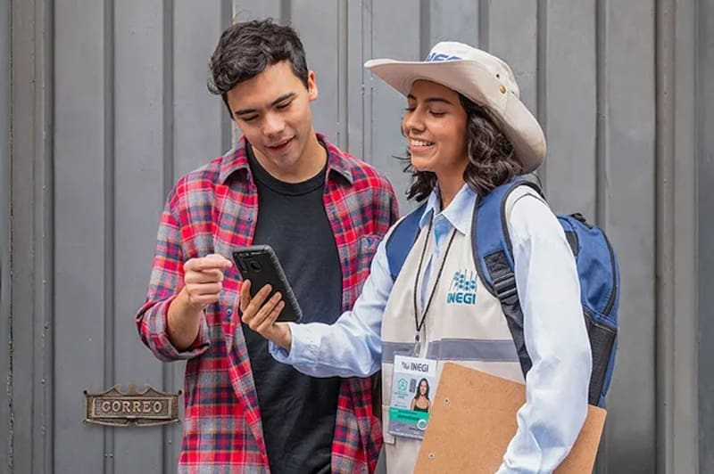 La Encuesta Intercensal 2025 visitará cerca de 7 millones de viviendas. Fuente: INEGI