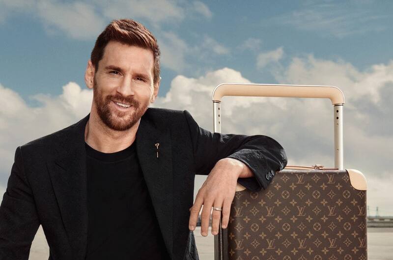 Lionel Messi fue una de las caras de la nueva campaña de Louis Vuitton