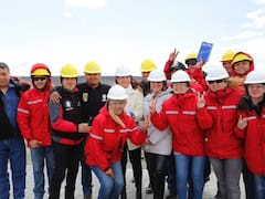 Señal a China: Cristina visitó las represas de Santa Cruz y habló de desidia macrista